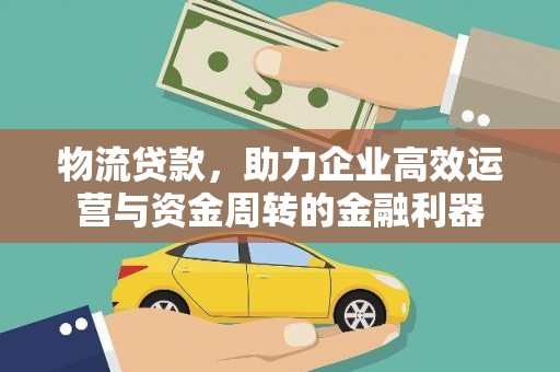 乾安物流贷款，助力企业高效运营与资金周转的金融利器