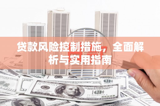 乾安贷款风险控制措施，全面解析与实用指南