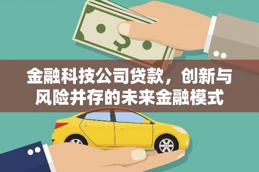 乾安金融科技公司贷款，创新与风险并存的未来金融模式