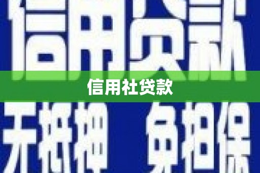 乾安信用社贷款