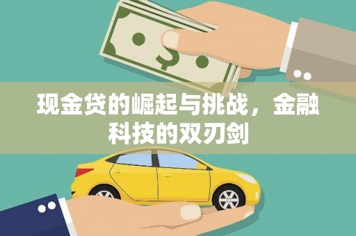 乾安现金贷的崛起与挑战，金融科技的双刃剑