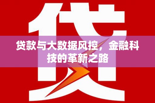 乾安贷款与大数据风控，金融科技的革新之路