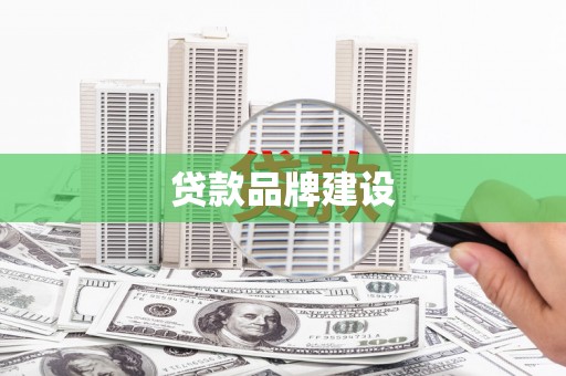 乾安贷款品牌建设