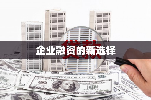 乾安企业融资的新选择