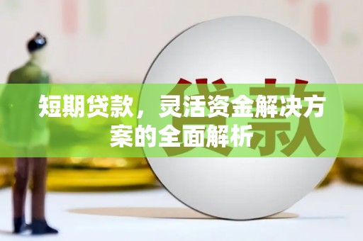 乾安短期贷款，灵活资金解决方案的全面解析