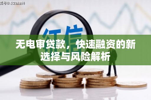 乾安无电审贷款，快速融资的新选择与风险解析