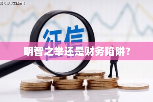 乾安明智之举还是财务陷阱？