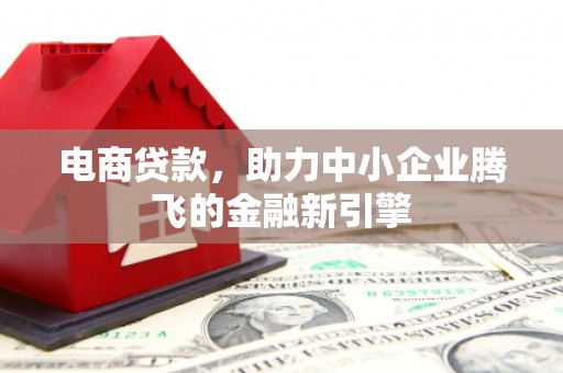 乾安电商贷款，助力中小企业腾飞的金融新引擎