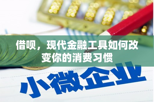 乾安借呗，现代金融工具如何改变你的消费习惯