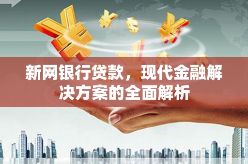 乾安新网银行贷款，现代金融解决方案的全面解析