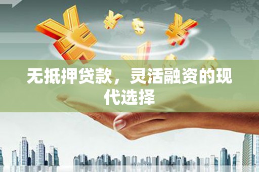 乾安无抵押贷款，灵活融资的现代选择