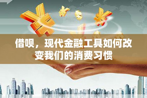 乾安借呗，现代金融工具如何改变我们的消费习惯