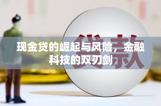 乾安现金贷的崛起与风险，金融科技的双刃剑