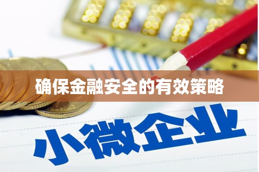 乾安确保金融安全的有效策略