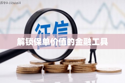 乾安解锁保单价值的金融工具